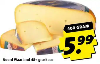 Boni Noord Waarland 48+ graskaas aanbieding