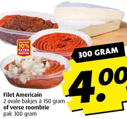 Boni Filet Americain of verse roombrie aanbieding