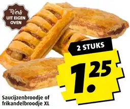 Boni Saucijzenbroodje of frikandelbroodje XL aanbieding