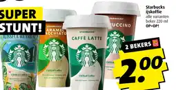 Boni Starbucks ijskoffie aanbieding