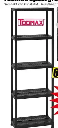 Dirk TRISTAR Toomax opbergrek 5 planken aanbieding