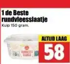 Dirk De Beste rundvleesslaatje aanbieding