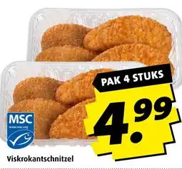 Boni Viskrokantschnitzel aanbieding