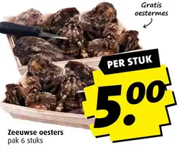Boni Zeeuwse oesters aanbieding