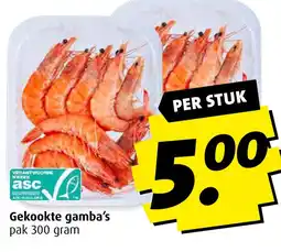 Boni Gekookte gamba's aanbieding