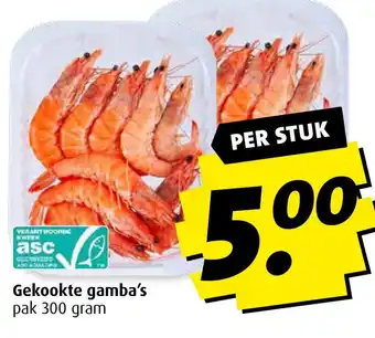 Boni Gekookte gamba's aanbieding