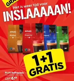 Coop PLUS Koffiepads aanbieding