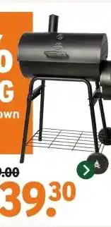 GAMMA Jamestown Smoker Aldon houtskool bbq aanbieding