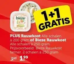Coop PLUS Rauwkost of Bieze rauwkorst aanbieding