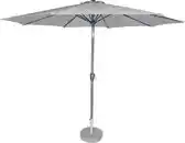 Bol.com Kopu Calma Parasol Rond 300 cm met Windvanger - Lichtgrijs aanbieding