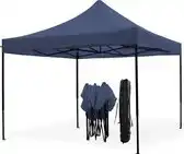 Praxis LifeGoods Partytent - Opvouwbaar - 3x3 m - Easy Up - Waterdicht - Donkerblauw aanbieding