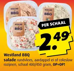 Boni Westland BBQ salade aanbieding