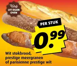 Boni Wit stokbrood, prestige meergranen of parisienne prestige wit aanbieding