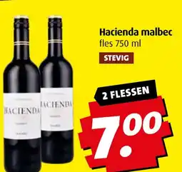 Boni Hacienda malbec aanbieding