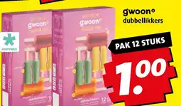 Boni gwoon dubbellikkers aanbieding
