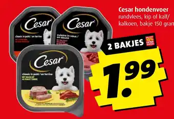 Boni Cesar hondenvoer aanbieding