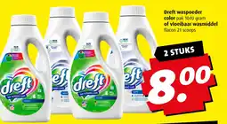 Boni Dreft waspoeder color aanbieding