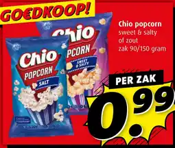 Boni Chio popcorn aanbieding