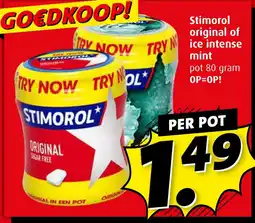 Boni Stimorol original of ice intense aanbieding