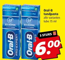 Boni Oral-B tandpasta aanbieding