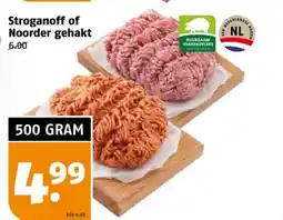 Poiesz Stroganoff of Noorder gehakt aanbieding