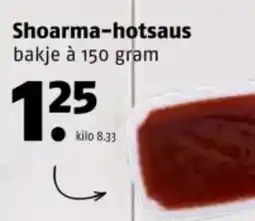 Poiesz Shoarma hotsaus aanbieding