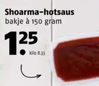 Poiesz Shoarma hotsaus aanbieding