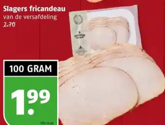 Poiesz Slagers fricandeau aanbieding