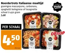 Poiesz Noordertrots Italiaanse maaltijd aanbieding