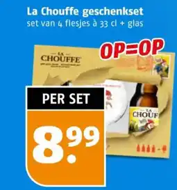 Poiesz La Chouffe geschenkset aanbieding