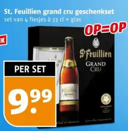 Poiesz St. Feuillien grand cru geschenkset aanbieding