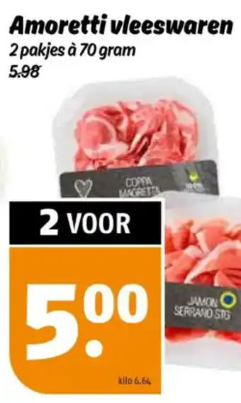 Poiesz Amoretti vleeswaren aanbieding