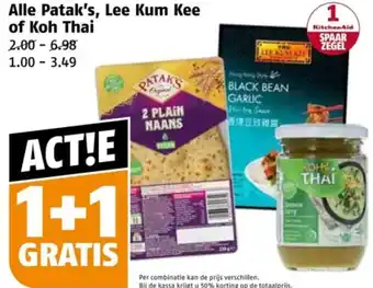 Poiesz Alle Patak's, Lee Kum Kee of Koh Thai aanbieding