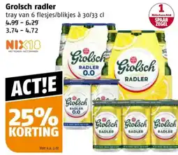 Poiesz Grolsch radler aanbieding