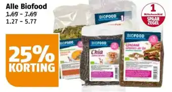 Poiesz Alle Biofood aanbieding