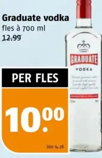 Poiesz Graduate vodka aanbieding