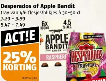 Poiesz Desperados of Apple Bandit aanbieding