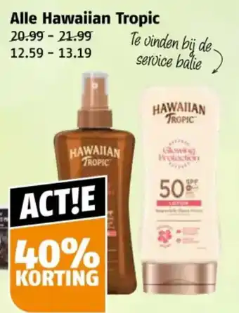 Poiesz Alle Hawaiian Tropic aanbieding