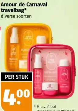 Poiesz Amour de Carnaval travelbag aanbieding