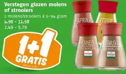 Poiesz Verstegen glazen molens of strooiers aanbieding