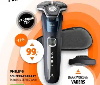 Expert Philips scheerapparaat S5885/35 series 5000 aanbieding