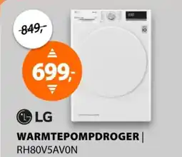 Expert LG Warmtepompdroger aanbieding