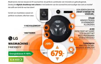 Expert LG Wasmachine aanbieding