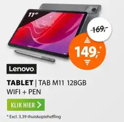 Expert Lenovo Tablet Tab M11 aanbieding