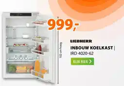 Expert Liebherr Inbouw koelkast aanbieding