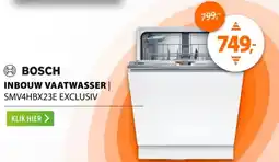 Expert BOSCH Inbouw vaatwasser aanbieding
