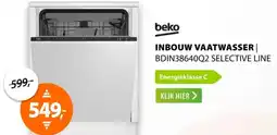 Expert Beko Inbouw vaatwasser aanbieding