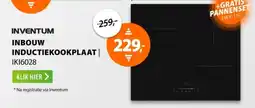 Expert Inventum Inbouw inductiekookplaat IKI6028 aanbieding