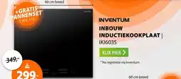 Expert Inventum Inbouw inductiekookplaat IKI6035 aanbieding