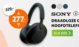 Expert SONYDraadloze over ear hoofdtelefoon aanbieding